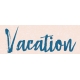 Destination Florida Beach Vacation Word Art