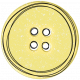 Baby Shower Yellow Button