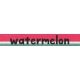 June Good Life- Summer Watermelon Word Art