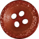 Warm n Woodsy Glitter Button