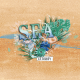 Coastal Spring Sea Journal Card 4x4