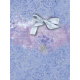 Lavender Fields Journal Card Bow 3x4