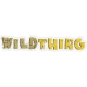 Into The Wild - Wild Thing Word Art