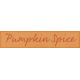 Copper Spice Pumpkin Spice Word Art Snippet