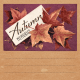 Autumn Bramble Autumn Memories Journal Card 4&quot;x4&quot;