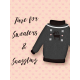 Sweaters &amp; Hot Cocoa Sweaters &amp; Snugging Journal Card 3x4