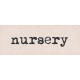 Project Endeavors Nursery Word Art