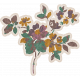 Vintage Memories: Genealogy Flower Sticker
