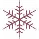 Apricity Print: Snowflake Purple