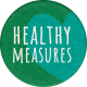 Healthy Measures Healthy Round Sticker