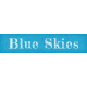 Spring Skies Mini Blue Skies Word Art Snippet