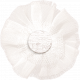 Shabby Chic White Tulle Flower