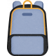 Backpack And Pencils Sicker Backpack Alt