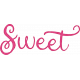 Sweet Autumn Sweet Word Art Alt