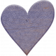 Chicory Lane Element Heart Purple