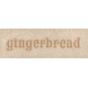 Baking Days Gingerbread Word Art Snippet