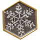 Winter Cozy Element Brown Snowflake Brad
