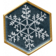 Winter Cozy Element Navy Snowflake Brad