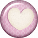 Woolen Mill Baby Addon Element Pink Heart Flair