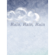 Rainy Days Rain 3x4 Journal Card