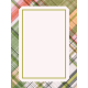 Green Acres Pllaid 3x4 Journal Card