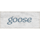 Green Acres Goose Word Art