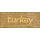 Green Acres Turkey Word Art