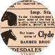 Wild Horses Vintage Newsprint Round Sticker