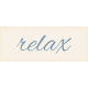 Staycation Relax Word Art