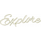 Staycation Explore Word Art