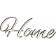 Staycation Home Word Art 2