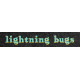 The Golden Hour Element Word Art Snippet Lightning bugs
