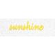 The Golden Hour Element Word Art Snippet Sunshine