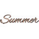 Summer Tea Summer Word Art