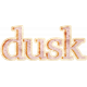 Plum Hill Dusk Word Art