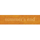 Plum Hill Summer&#039;s End Word Art Snippet