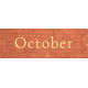 Frosty Fall October Word Art Snippet