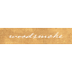 Frosty Fall Woodsmoke Word Art Snippet