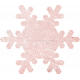 Cozy Morning Extras Pink Snowflake