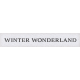 Homestead Life: Winter- Winter Wonderland Word Art