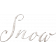 Snow Place Like Home Mini Word Art Snow