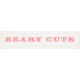 Flurries Beary Cute Word Art