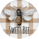 Orange Blossom Extras Sweet Bee Round Sticker
