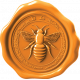 Orange Blossom Wax Seal Bee