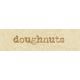 Coffee And Donuts Element Word Art Doughnuts 