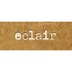 Coffee And Donuts Element Word Art Eclair 