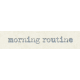 Coffee And Donuts Element Word Art Morning Routine 