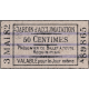 Vintage Blooms Element Beige Ticket Ephemera