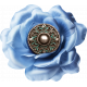 Vintage Blooms Element Blue Flower