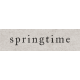 Vintage Blooms Element Word Art Snippet Springtime